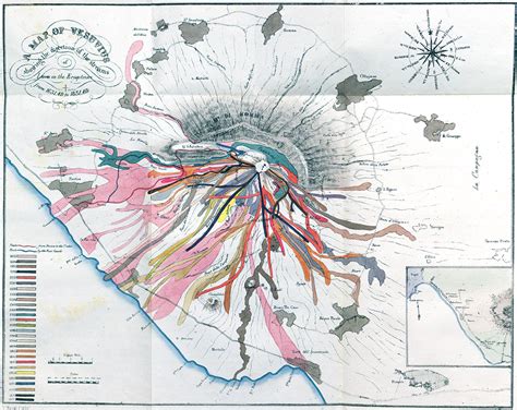 vesuvius italy map|Map and Guide to the Excavations .